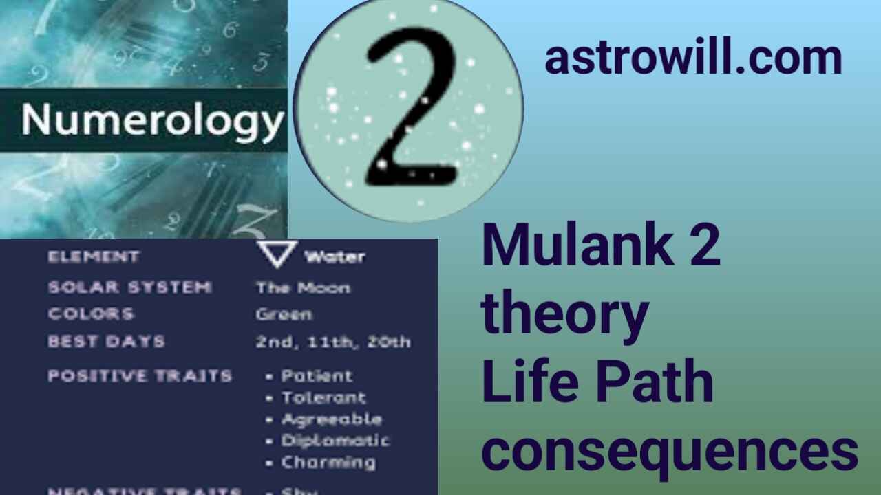Numerology number 2 in astrology